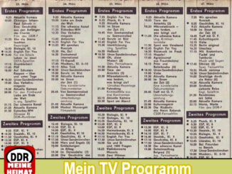FB DDR Fernsehprogramm
