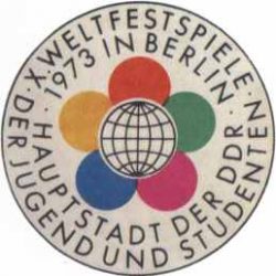 DDR 10 Weltfestspiele 1974 Ost-Berlin